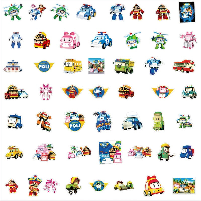 50PCS DIY Waterproof Stickers
