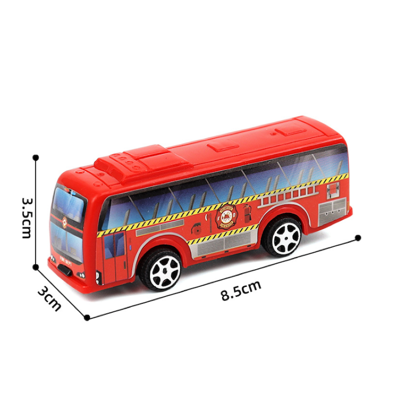 Mini Pull-Back Bus Toy