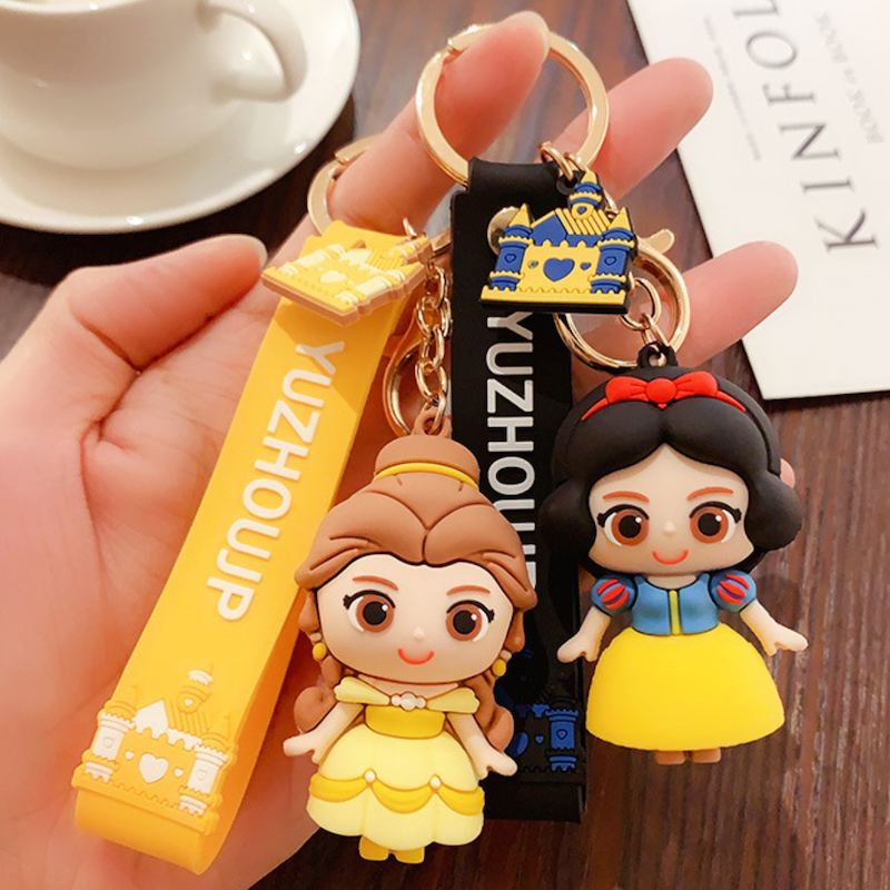 Cartoon Soft Silicone Keychain
