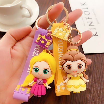 Cartoon Soft Silicone Keychain