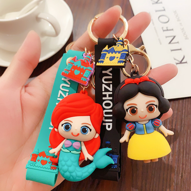 Cartoon Soft Silicone Keychain