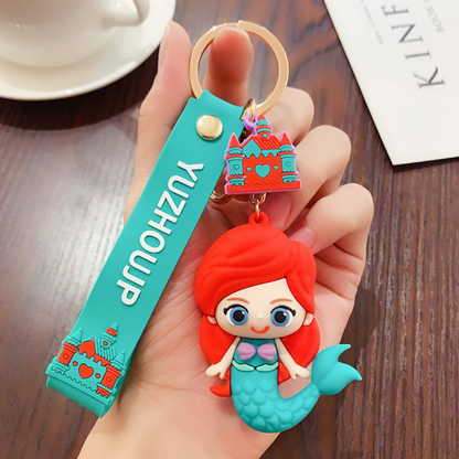 Cartoon Soft Silicone Keychain