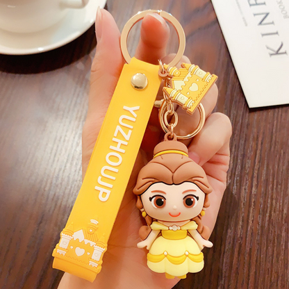 Cartoon Soft Silicone Keychain