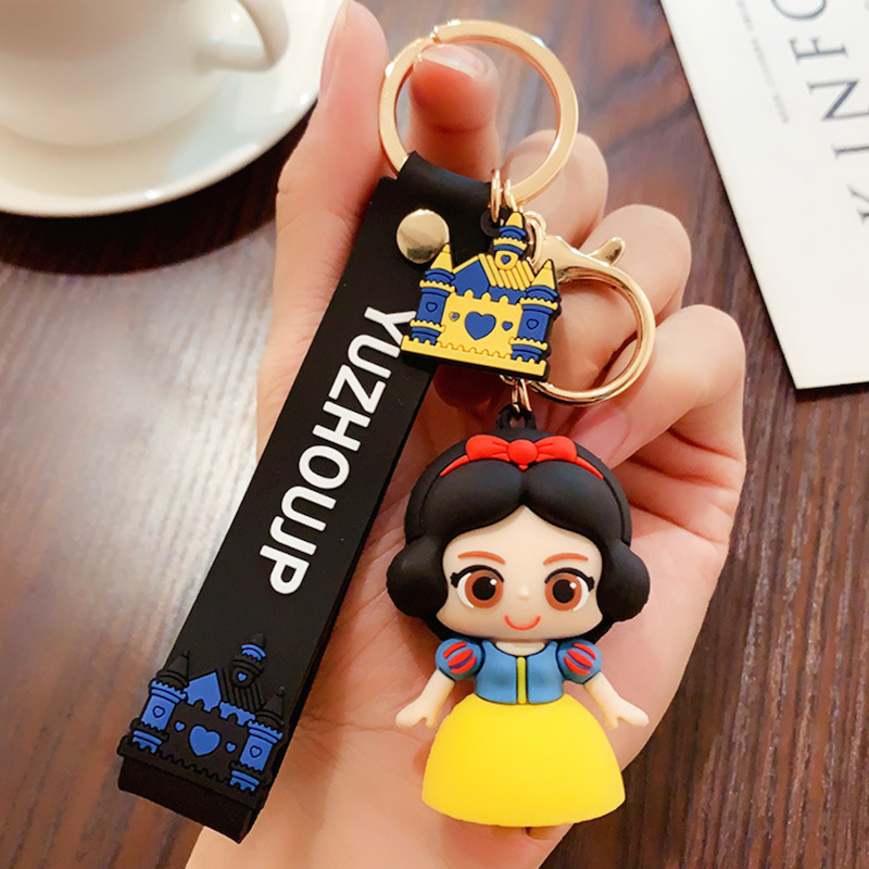 Cartoon Soft Silicone Keychain