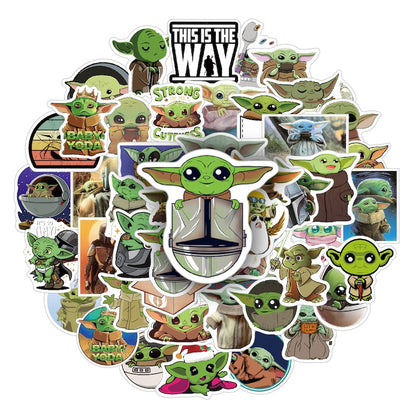 50PCS DIY Waterproof Stickers