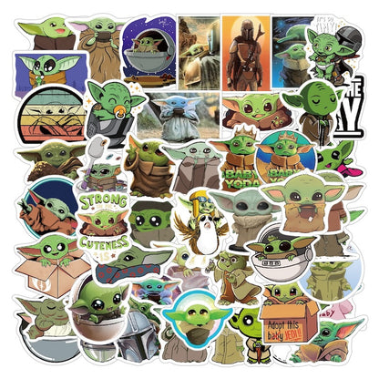 50PCS DIY Waterproof Stickers
