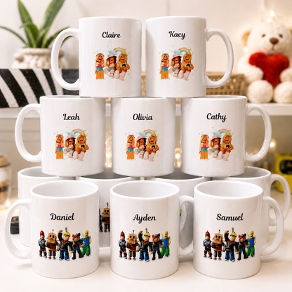 Personalized Roblox-Inspired Mug